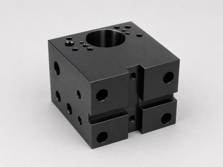 黑色精密加工零件成品 3